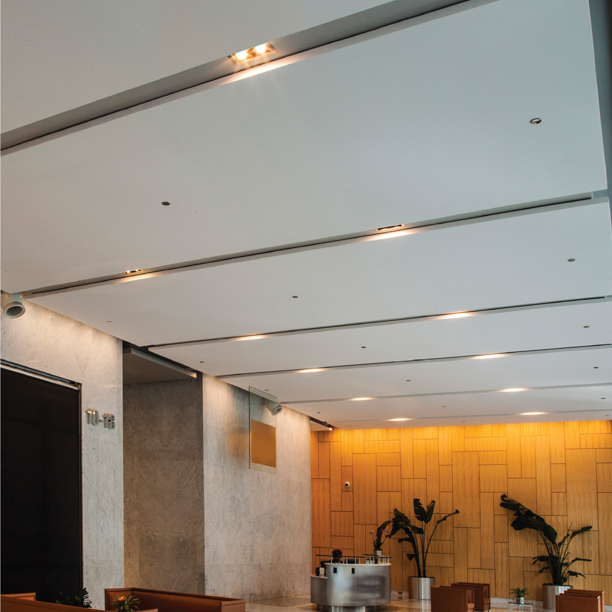Monolithic Acoustic Ceiling