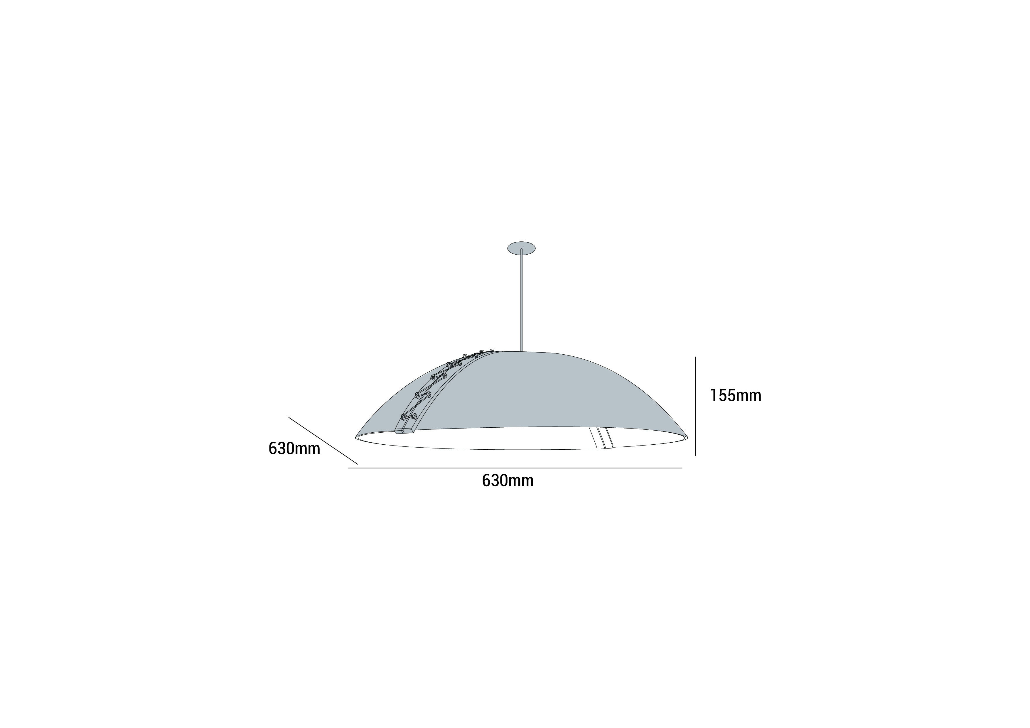 Knight Shield dimension diagram