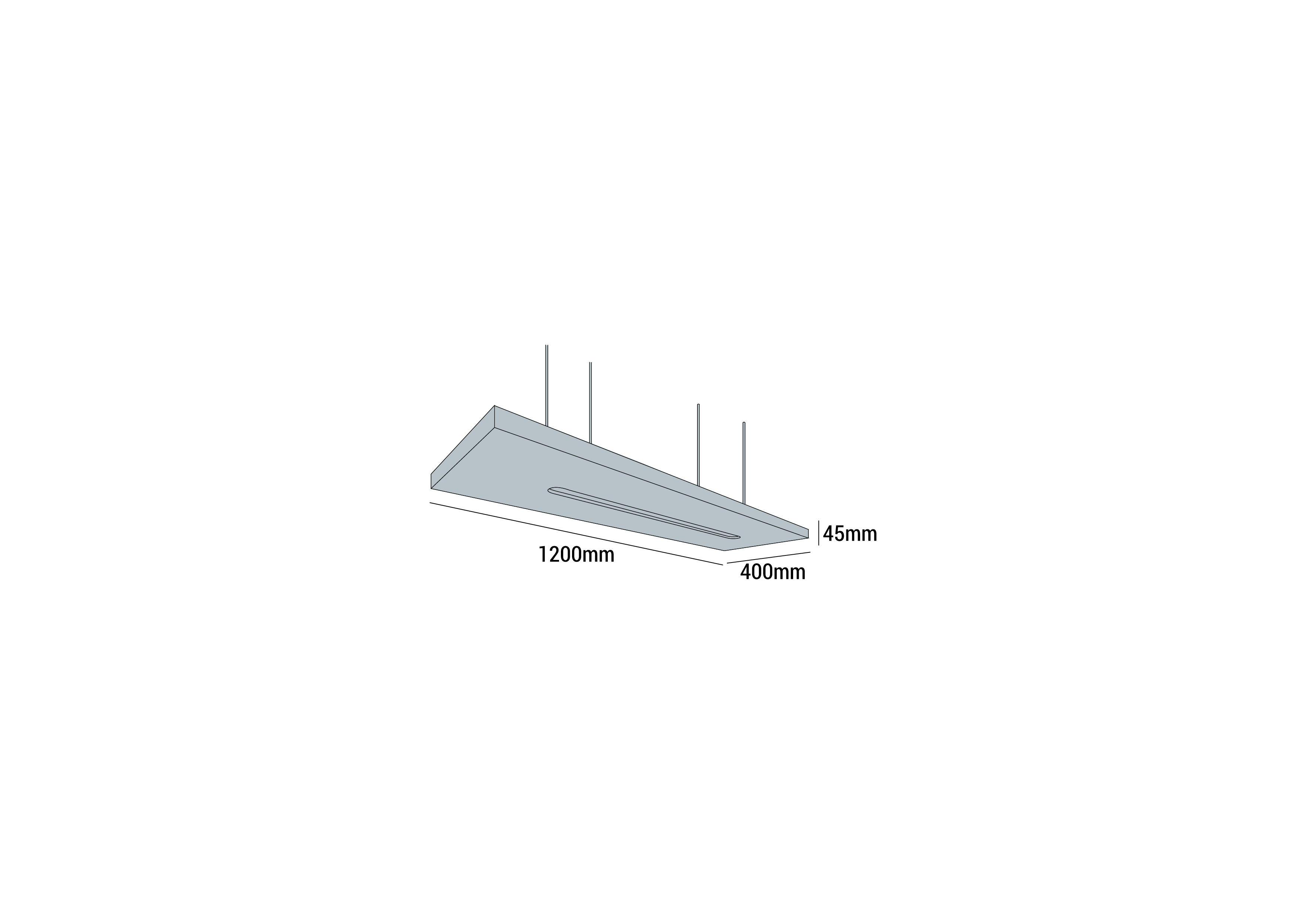 Sound Cube dimension diagram