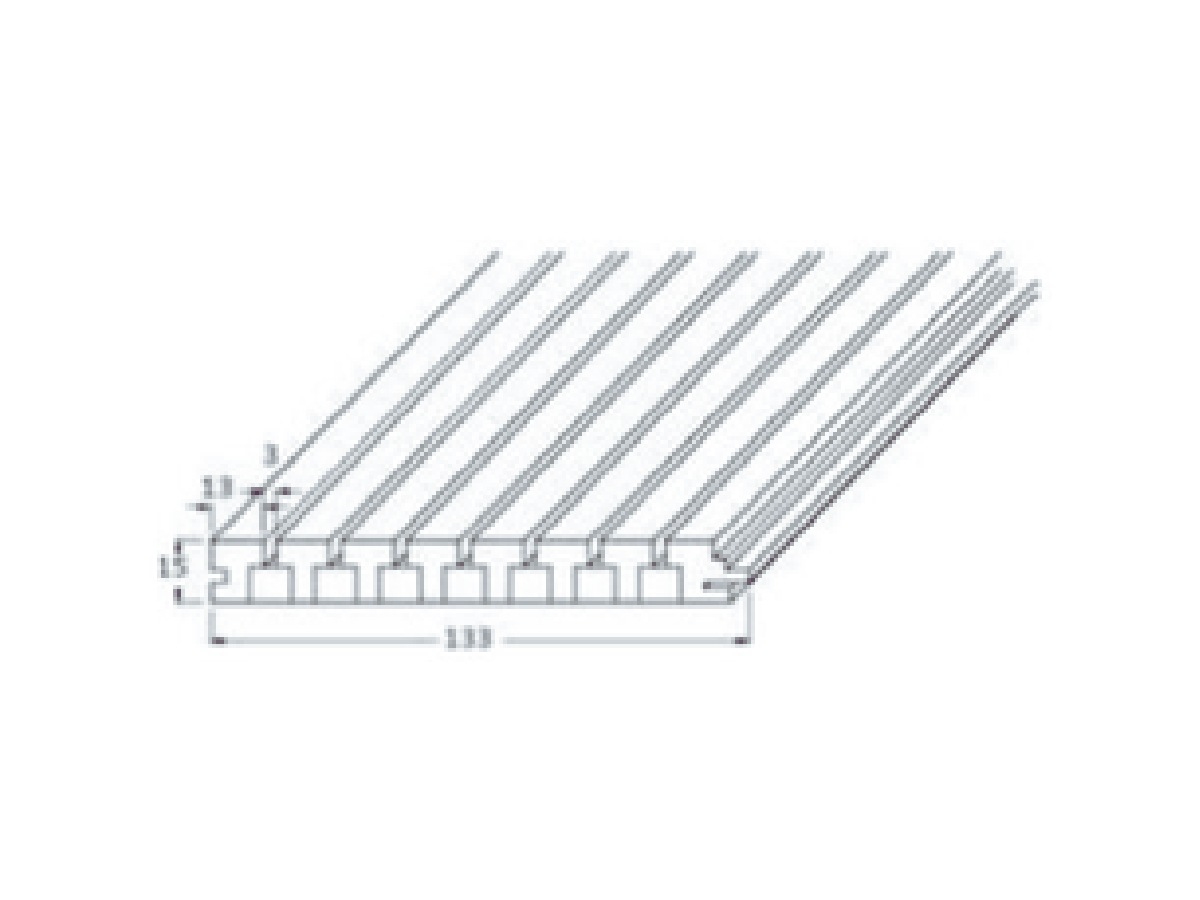 13-3 groove profile drawing