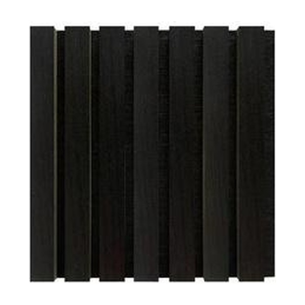 Black Oak wooden slat acoustic panel