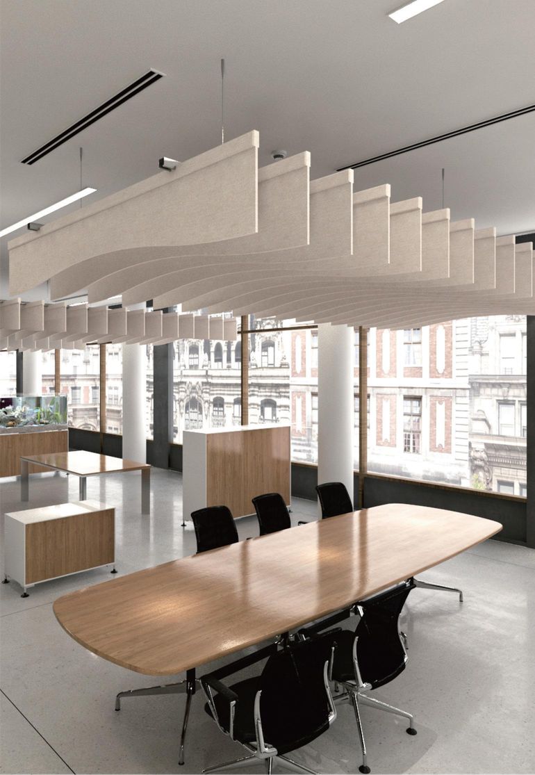 Ceiling Wave in real space / project shot