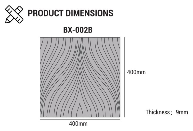 Zen Wave dimension diagram