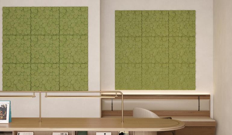 Verdant Shade in real space / project shot