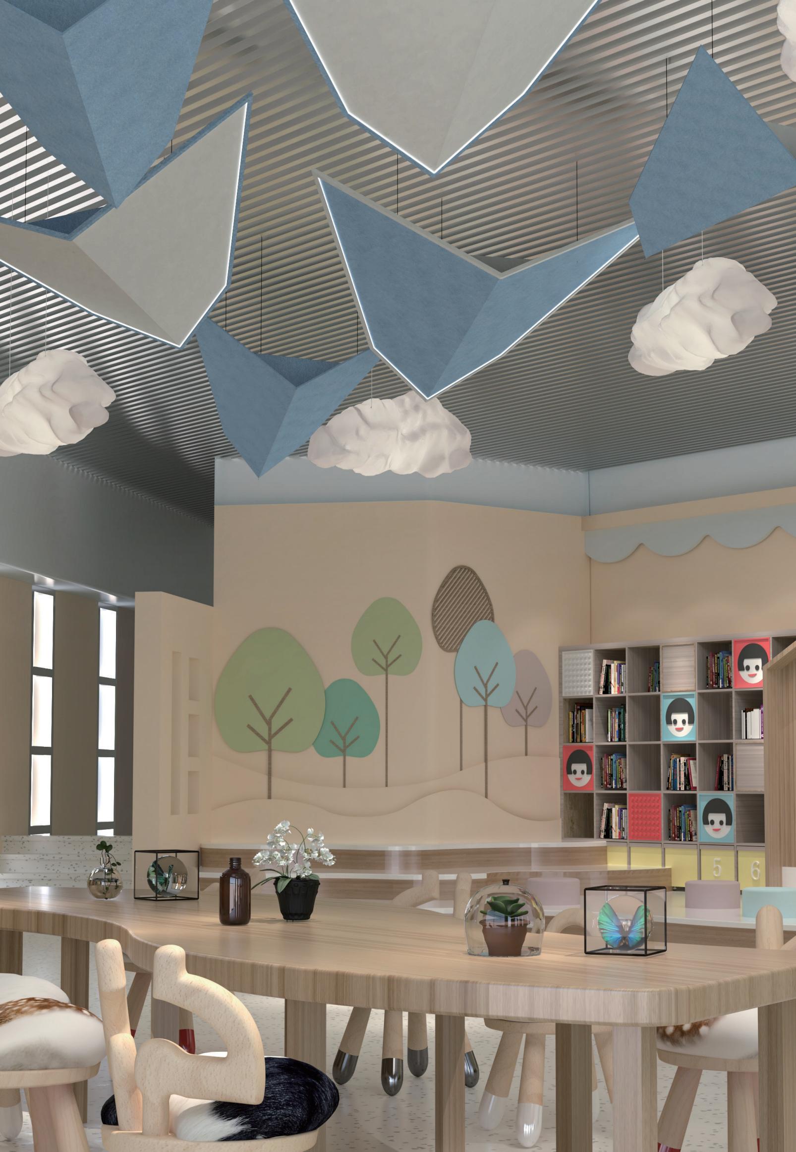 Paper Wing in real space / project shot