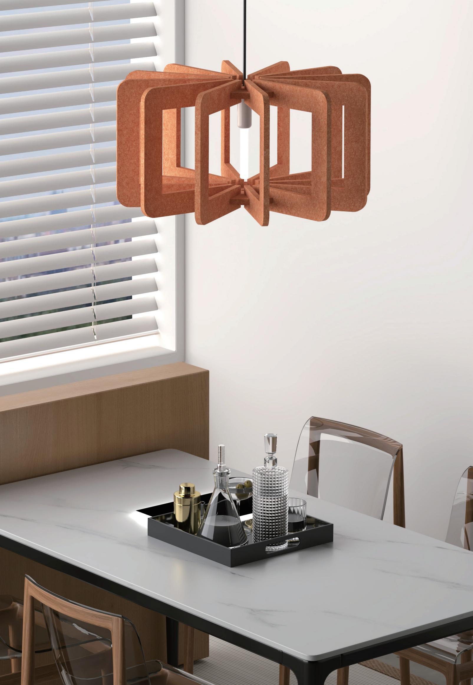 Slot-In Pendant - 7 in real space / project shot