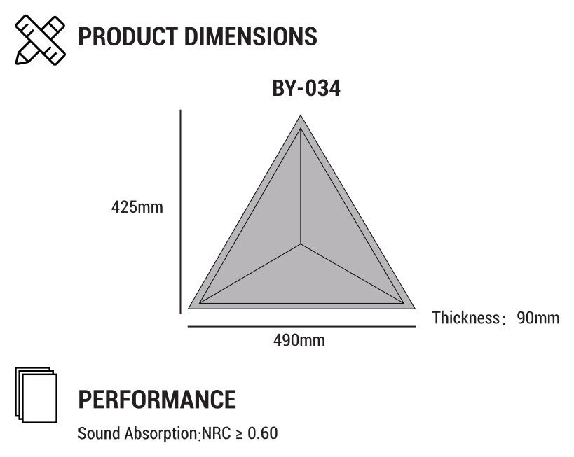 Tri Prism dimension diagram