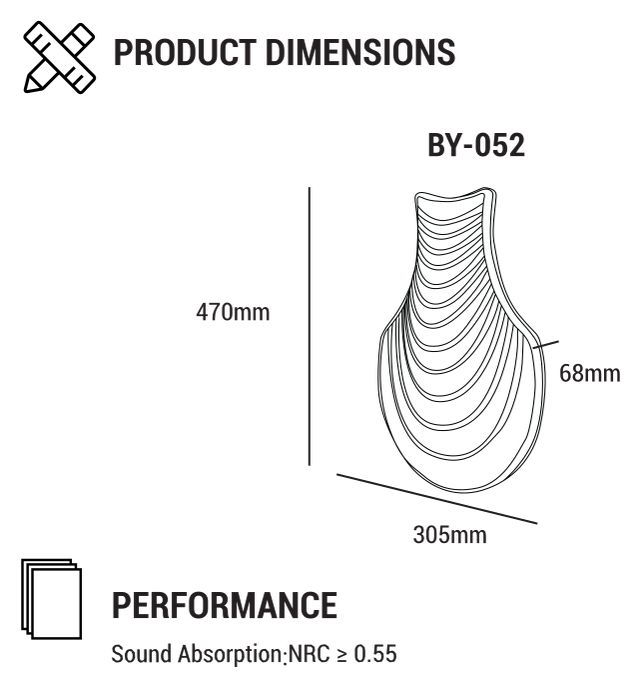 Vase Form dimension diagram