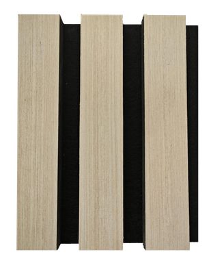 White Oak wooden slat acoustic panel