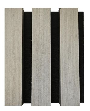 Grey Oak wooden slat acoustic panel