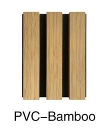 PVC — Bamboo wooden slat acoustic panel